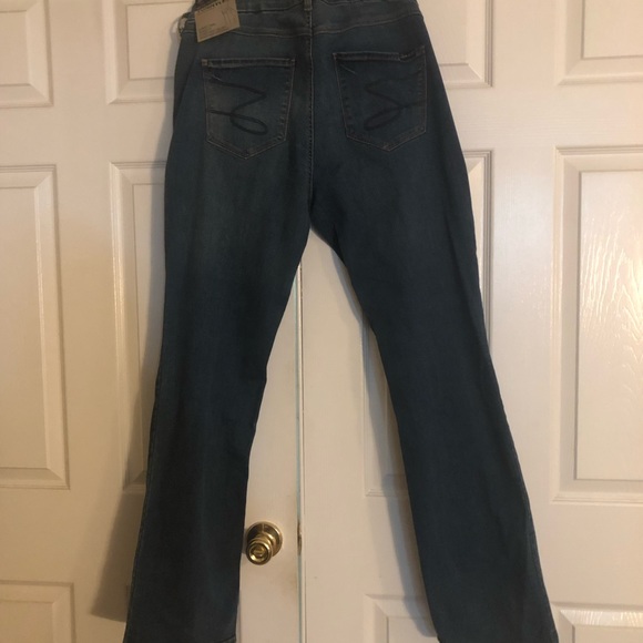 Seven7 Women’s Mid Rise Micro Boot Jeans Size 14W New - Picture 5 of 5